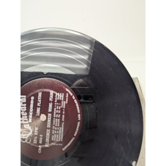 Florence Soonkin Wong Concert Pianist Album CRLP 803 Cathedral Records - Picture 10 of 14